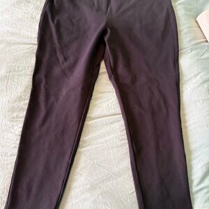 Mario Serrani Black Button-Detail Pants